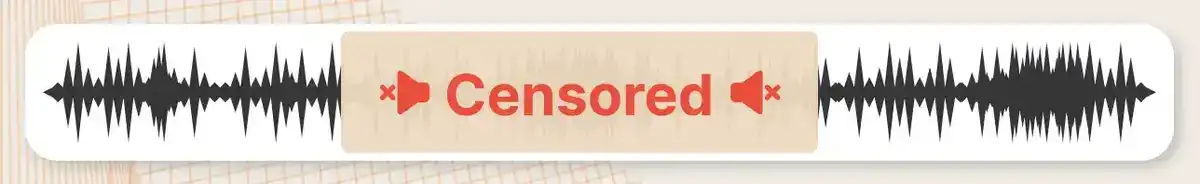 censored audio