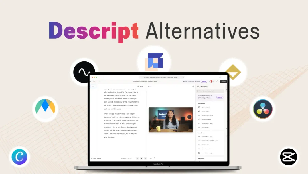 7 Best Descript Alternatives and Competitors in 2024
