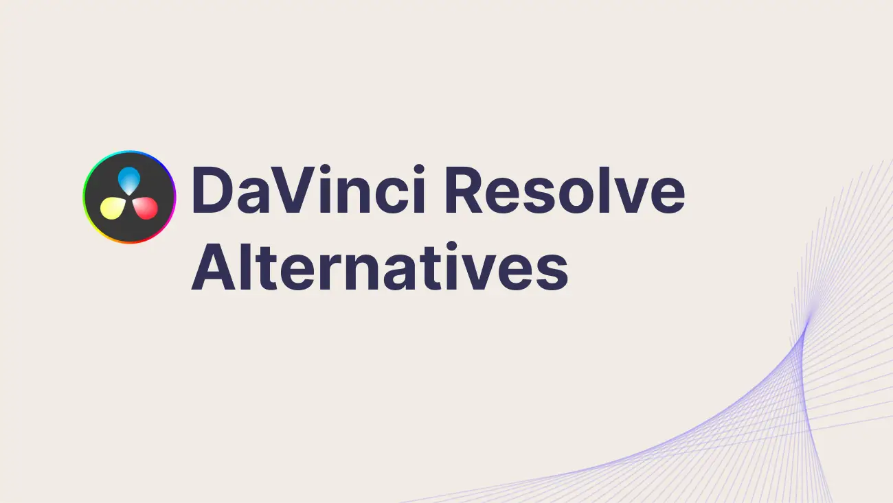 4 Best DaVinci Resolve Alternatives in 2024