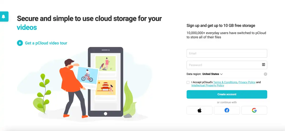 pcloudlandingpage