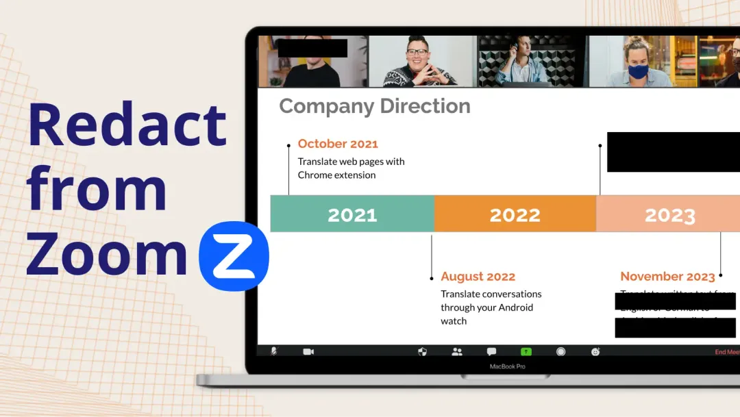 Redact Sensitive Information from Zoom Recordings- 4 Easy Steps
