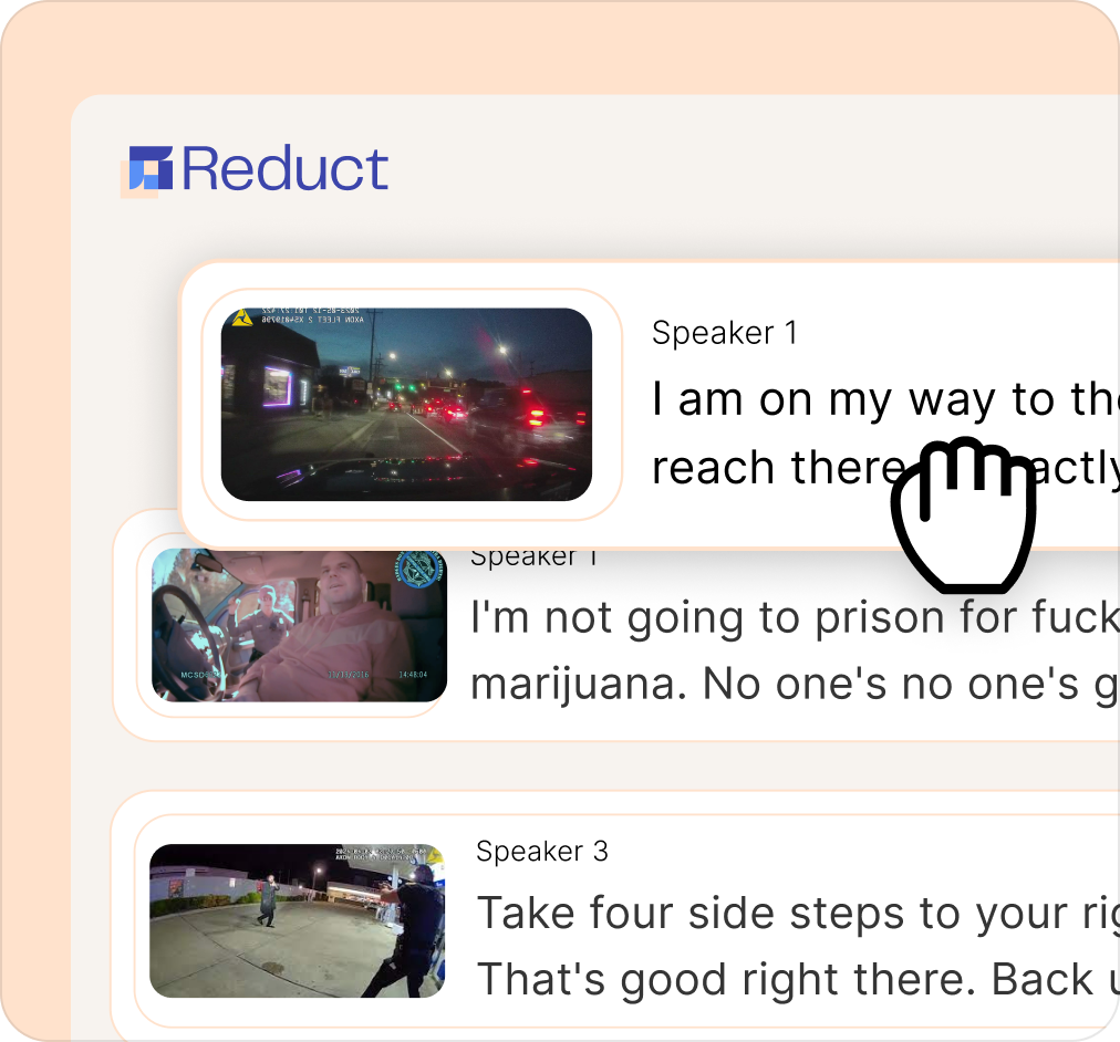 Reduct feature screenshots