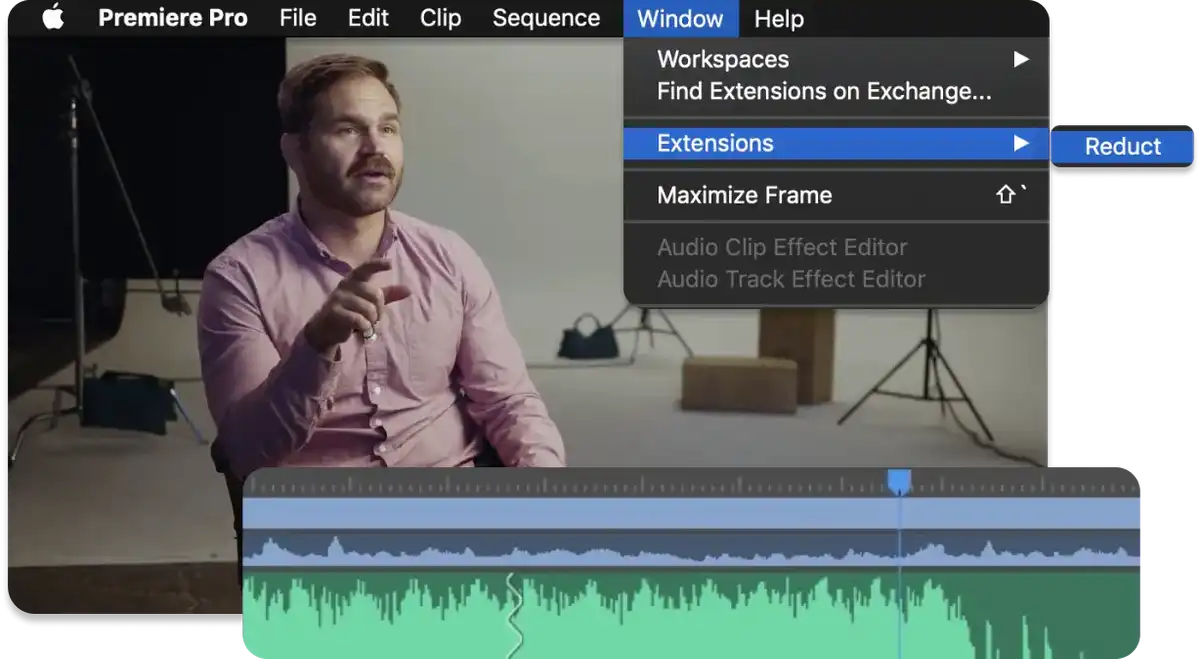 Easy integration to Premiere PRO